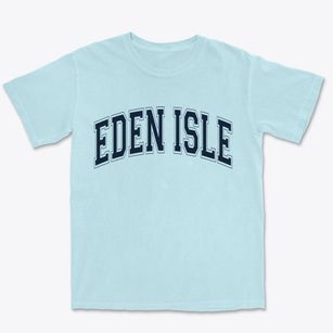 Eden Isle Louisiana Varsity Premium Heavyweight T-shirt