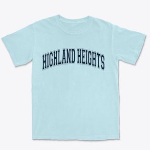 Highland Heights Kentucky Varsity Premium Heavyweight T-shirt