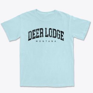 Deer Lodge Montana Urban Vibe Premium Heavyweight T-shirt