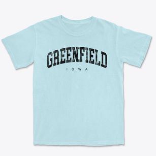 Greenfield Iowa Urban Vibe Premium Heavyweight T-shirt