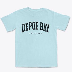 Depoe Bay Oregon Urban Vibe Premium Heavyweight T-shirt