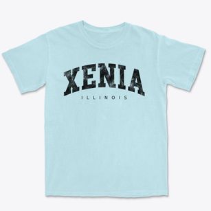 Xenia Illinois Urban Vibe Premium Heavyweight T-shirt