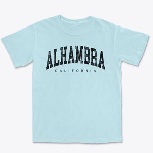 Alhambra California Urban Vibe Premium Heavyweight T-shirt