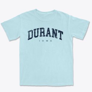 Durant Iowa Urban Vibe Premium Heavyweight T-shirt