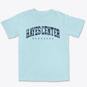 Hayes Center Nebraska Urban Vibe Premium Heavyweight T-shirt