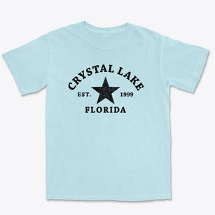 Crystal Lake Florida Star Premium Heavyweight T-shirt