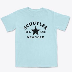 Schuyler New York Star Premium Heavyweight T-shirt