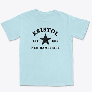 Bristol New Hampshire Star Premium Heavyweight T-shirt