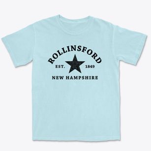 Rollinsford New Hampshire Star Premium Heavyweight T-shirt