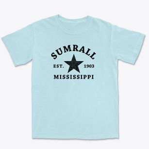 Sumrall Mississippi Star Premium Heavyweight T-shirt