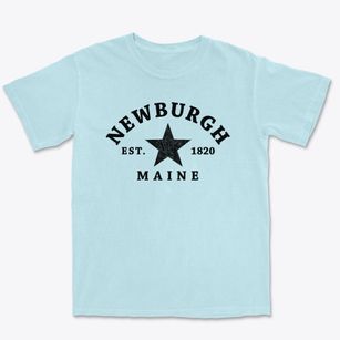 Newburgh Maine Star Premium Heavyweight T-shirt
