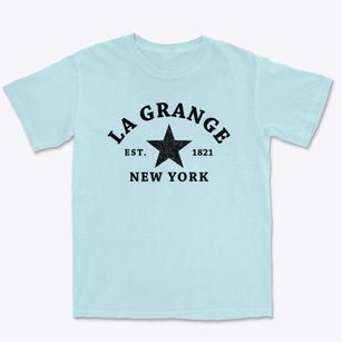 La Grange New York Star Premium Heavyweight T-shirt