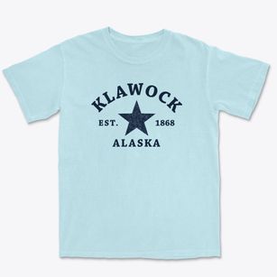 Klawock Alaska Star Premium Heavyweight T-shirt