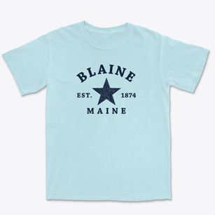 Blaine Maine Star Premium Heavyweight T-shirt