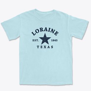 Loraine Texas Star Premium Heavyweight T-shirt