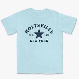 Holtsville New York Star Premium Heavyweight T-shirt