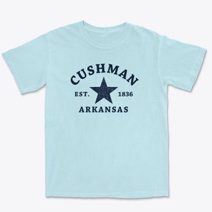 Cushman Arkansas Star Premium Heavyweight T-shirt