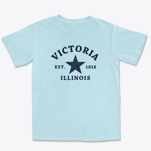 Victoria Illinois Star Premium Heavyweight T-shirt