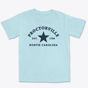 Proctorville North Carolina Star Premium Heavyweight T-shirt