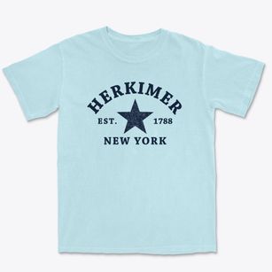 Herkimer New York Star Premium Heavyweight T-shirt