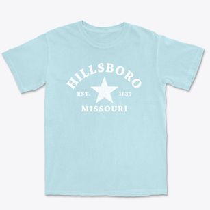 Hillsboro Missouri Star Premium Heavyweight T-shirt