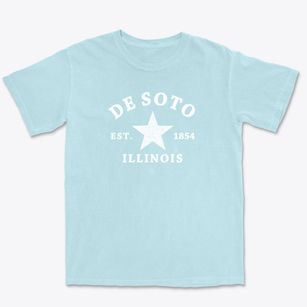 De Soto Illinois Star Premium Heavyweight T-shirt