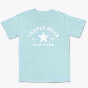 Temple Hills Maryland Star Premium Heavyweight T-shirt
