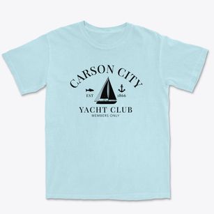 Carson City Michigan Yacht Club Premium Heavyweight T-shirt