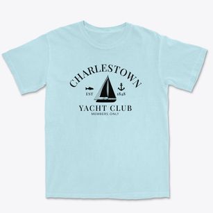 Charlestown Wisconsin Yacht Club Premium Heavyweight T-shirt