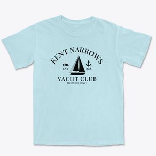 Kent Narrows Maryland Yacht Club Premium Heavyweight T-shirt