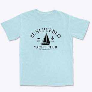 Zuni Pueblo New Mexico Yacht Club Premium Heavyweight T-shirt