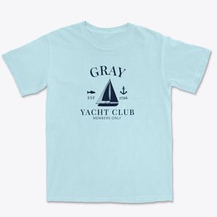 Gray Tennessee Yacht Club Premium Heavyweight T-shirt