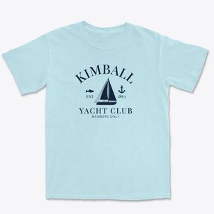 Kimball West Virginia Yacht Club Premium Heavyweight T-shirt