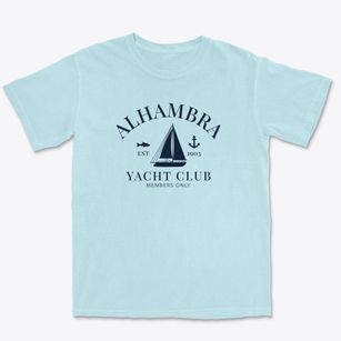 Alhambra California Yacht Club Premium Heavyweight T-shirt