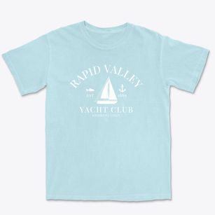 Rapid Valley South Dakota Yacht Club Premium Heavyweight T-shirt