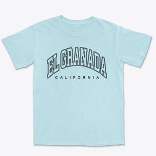 El Granada California Inline Premium Heavyweight T-shirt