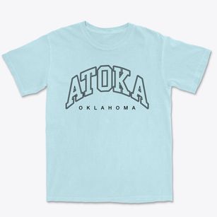 Atoka Oklahoma Inline Premium Heavyweight T-shirt
