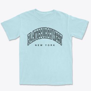 Plattsburgh West New York Inline Premium Heavyweight T-shirt