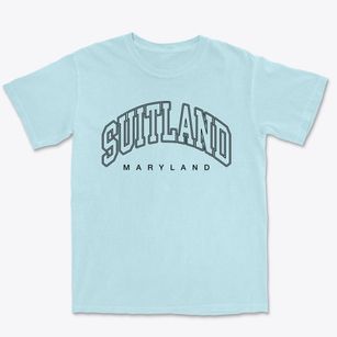 Suitland Maryland Inline Premium Heavyweight T-shirt