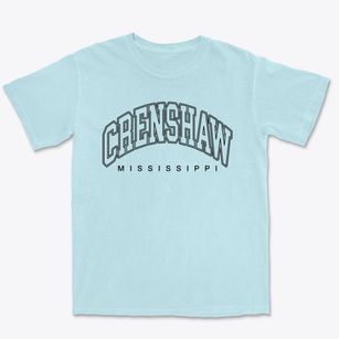 Crenshaw Mississippi Inline Premium Heavyweight T-shirt