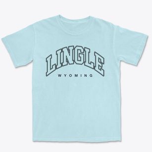 Lingle Wyoming Inline Premium Heavyweight T-shirt
