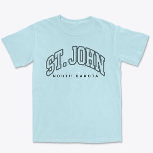 St. John North Dakota Inline Premium Heavyweight T-shirt