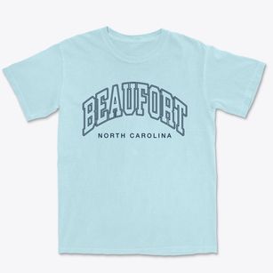 Beaufort North Carolina Inline Premium Heavyweight T-shirt
