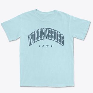 Williamsburg Iowa Inline Premium Heavyweight T-shirt