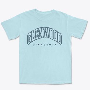 Glenwood Minnesota Inline Premium Heavyweight T-shirt