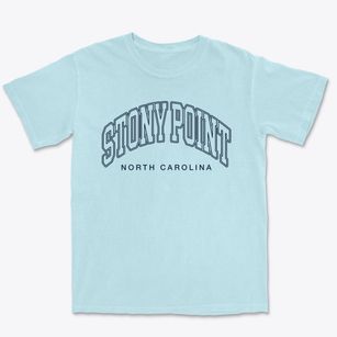 Stony Point North Carolina Inline Premium Heavyweight T-shirt