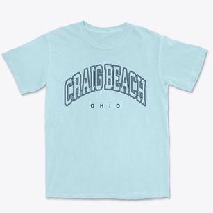 Craig Beach Ohio Inline Premium Heavyweight T-shirt