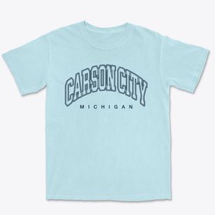 Carson City Michigan Inline Premium Heavyweight T-shirt