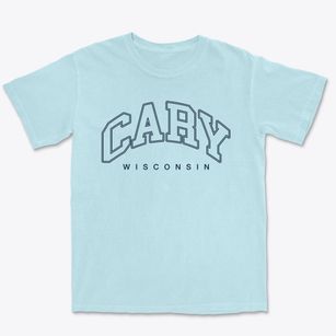 Cary Wisconsin Inline Premium Heavyweight T-shirt