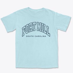 Fort Mill South Carolina Inline Premium Heavyweight T-shirt